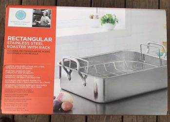 “Martha Steward” Roaster tray with rack