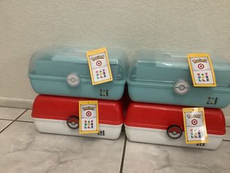 Pokémon & target   Makeup box  caboodle 30th anniversary
