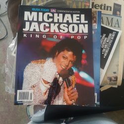 Michael Jackson king of pop magazine