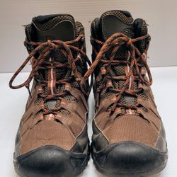 Keen Targhee Mid EXP Boot Mens Size 13 Brown Hiking KeenDry Waterproof
