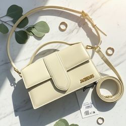 Jacquemus Ivory Purse 