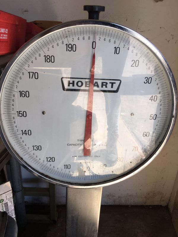 HOBART WEIGHT SCALE 200 lbs for Sale in Los Angeles, CA OfferUp