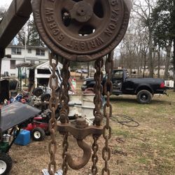 Wright  Screw  Hoist Model  45  1/2   Ton