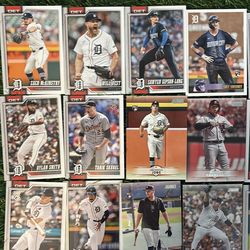 Tigers baseball cards