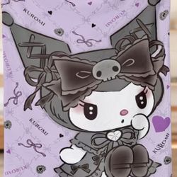 Kuromi light Purple Blanket