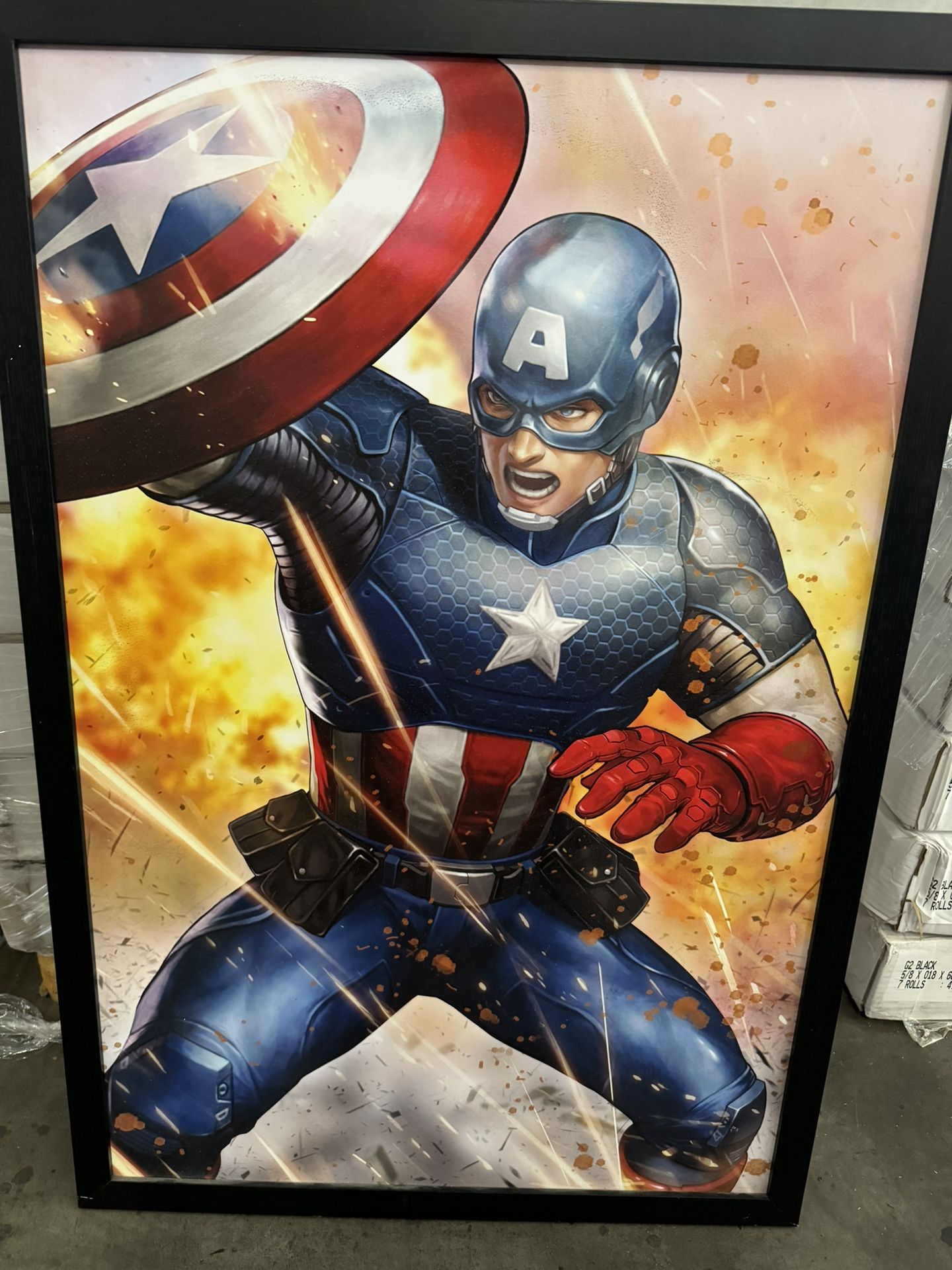 Frame Captain America