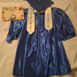 Preschool Cap And Gowns With Certificate 
