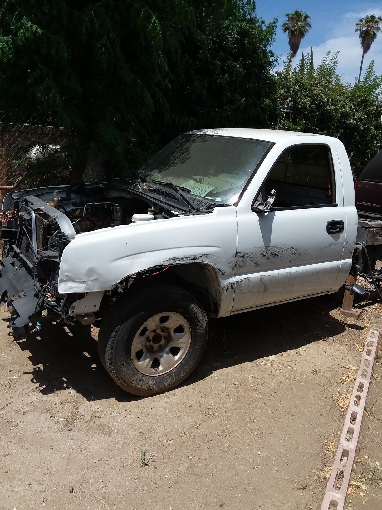 2006 Chevy truck parting out no engine no transmission no differential only what you see