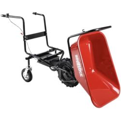 USED No Charger Wheelbarrow Electric Professional Specs - This Wheelbarrow uses an Electric 24v 250w