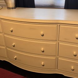 Cream White Dresser 