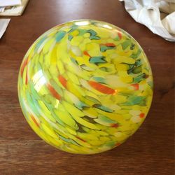 Blown Glass Globe Decor