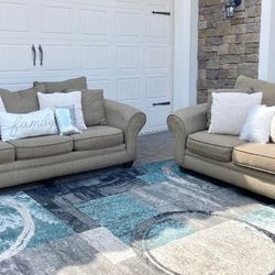 Comfy Sofa & Loveseat Set 