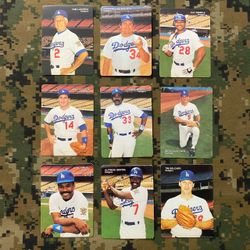 1990 Mother's Cookies Los Angeles Dodgers Baseball Lot of 22 Sports Trading Cards RARE