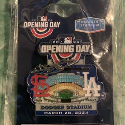 Dodgers Opening Day Pin
