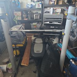 Gold Gym Bench With Weights