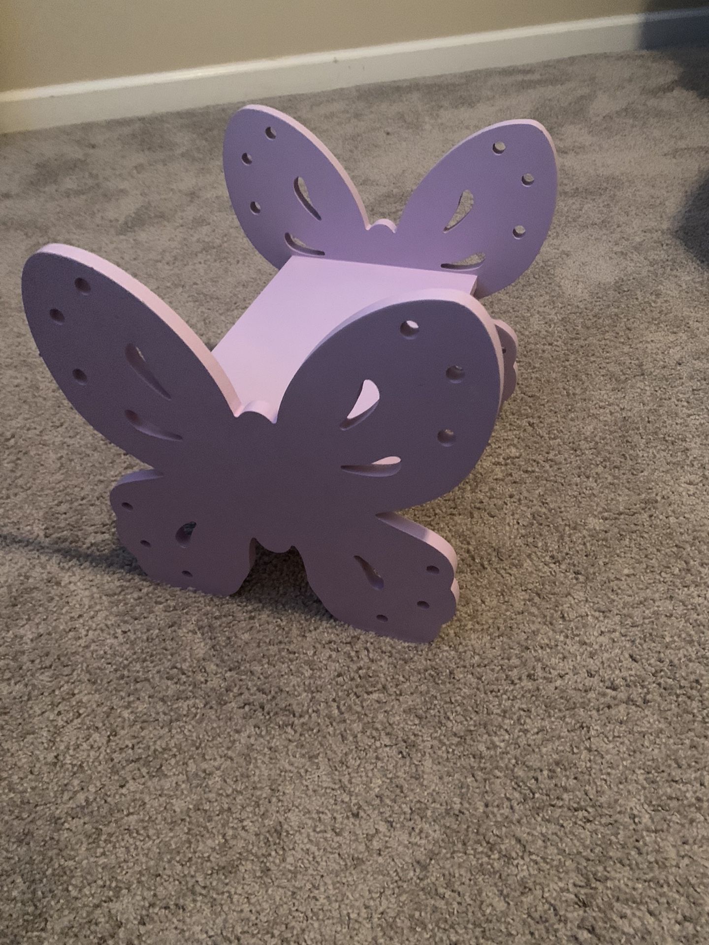 Butterfly Wooden Step stool 