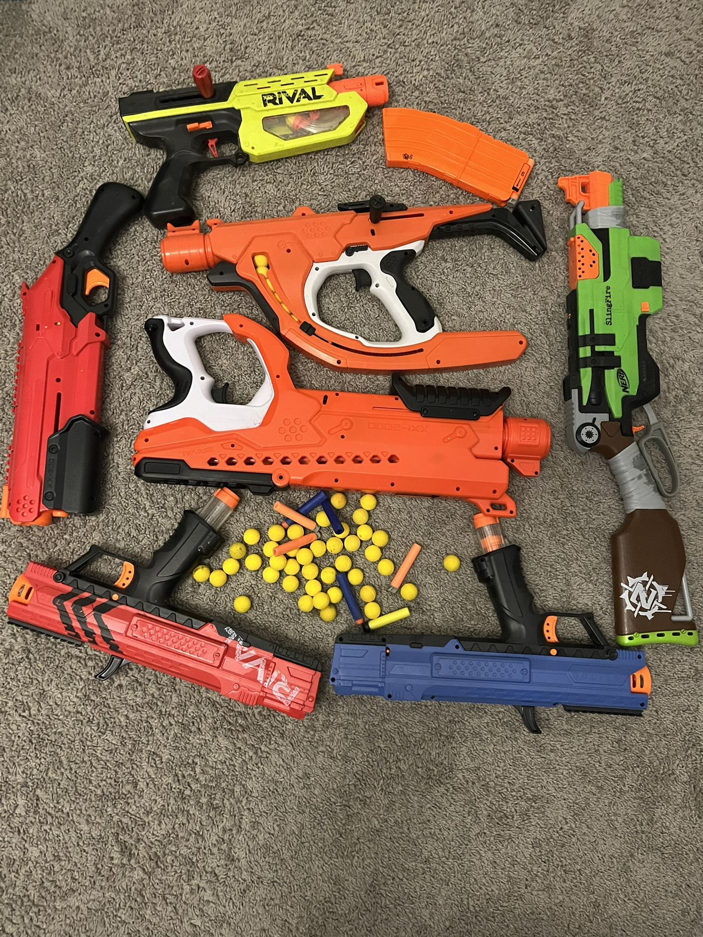 Nerf Gun Lot