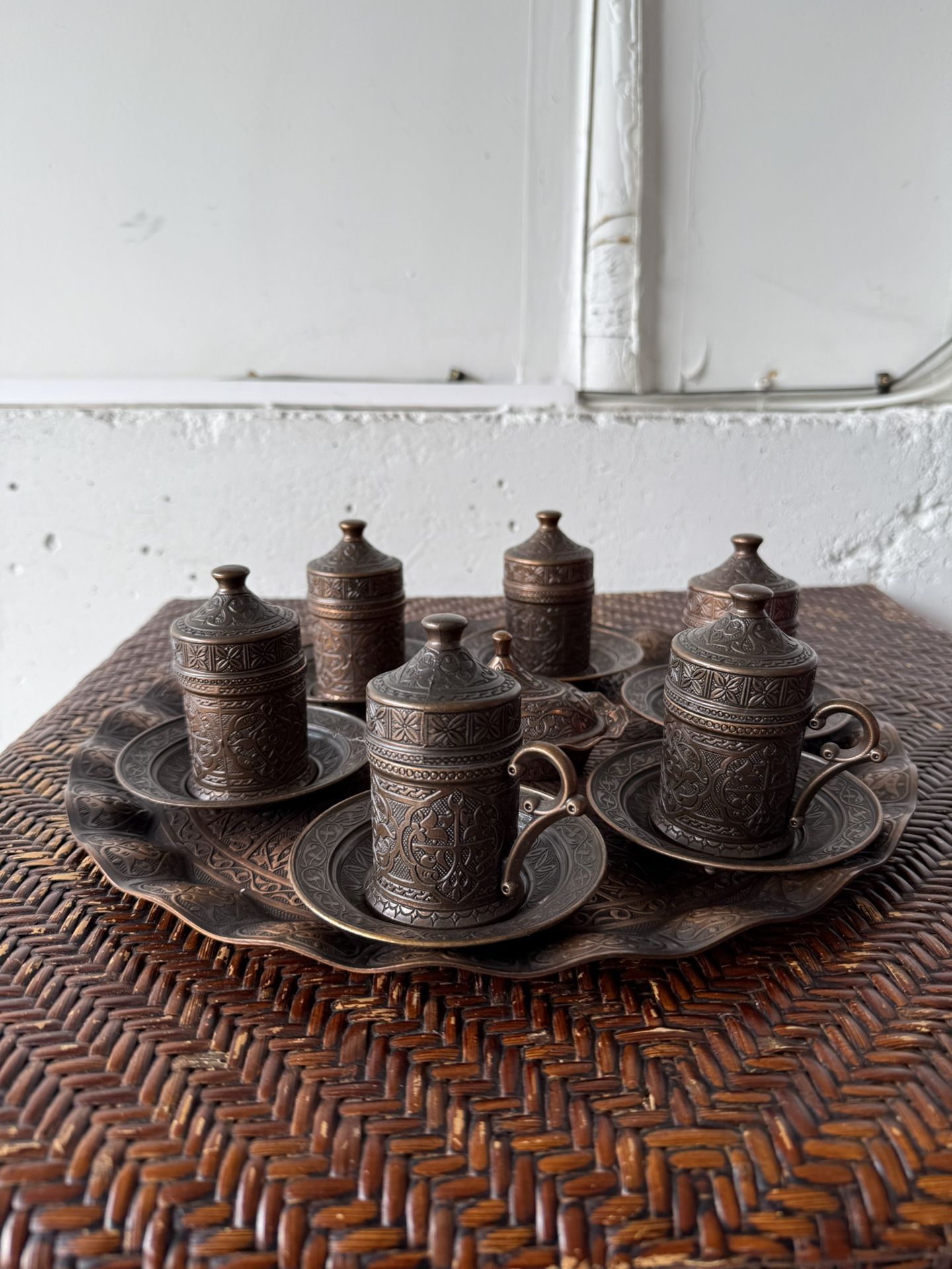 antique Coffee Set 6 Pieces