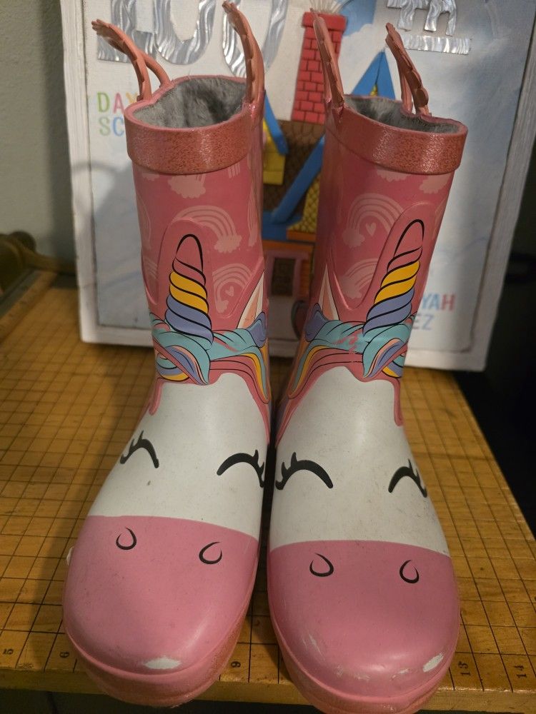 Girl Rain Boots