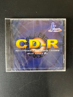 K Hypermedia: CD-R Music 74Min Media Recordable CD Disc New Sealed