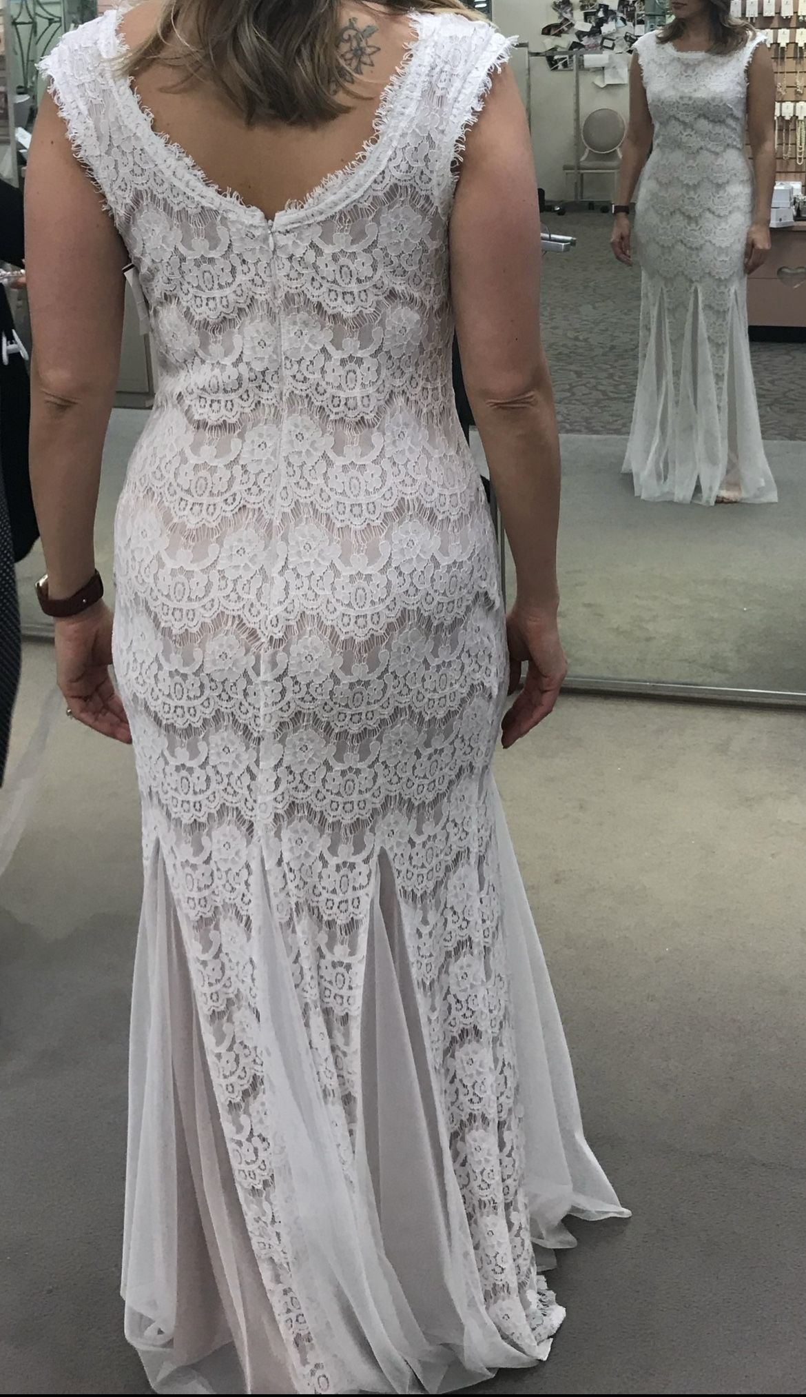 Lace Ivory Wedding Dress