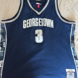 Mitchell & Ness Allen Iverson Georgetown Hoyas #3 College Vault Jersey 2XL