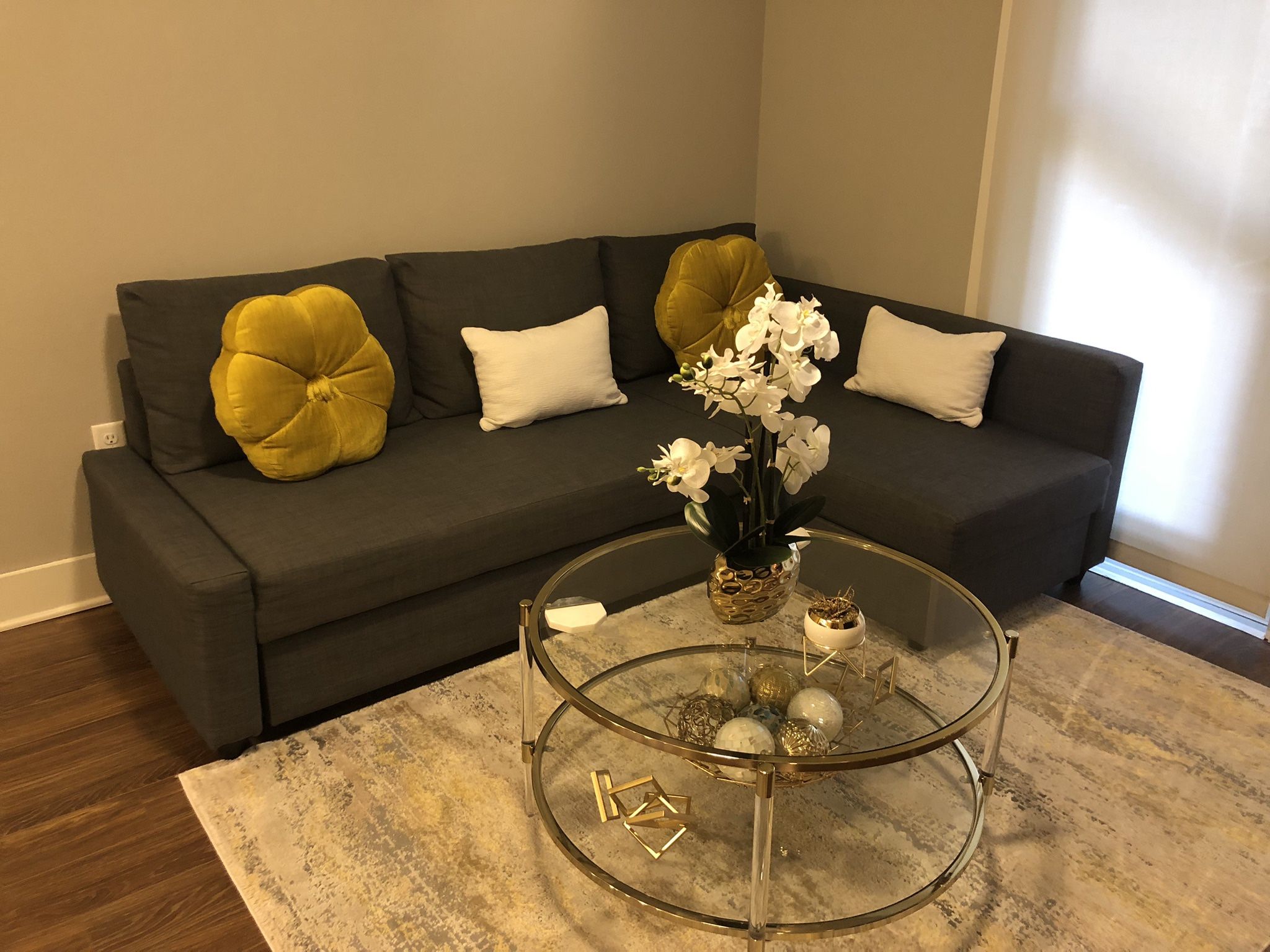 IKEA Couch with Storage and Sleeper