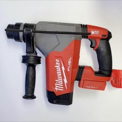 Milwaukee M18 FUEL 18V Lithium-Ion Brushless Cordless SDS-Plus 1-1/8 in. Rotary Hammer Drill w/ ONE-KEY (Tool-Only) 