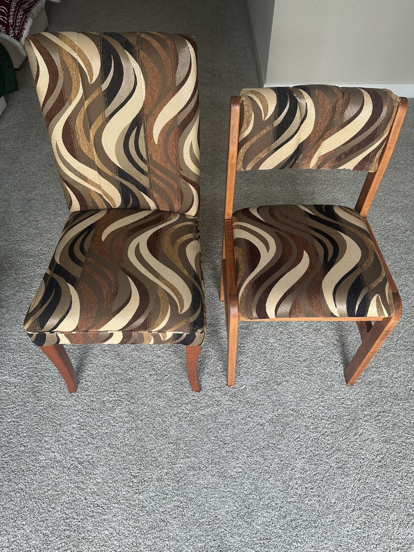 Set of 2 Upholstered Chairs – $20 (Traverse City, Pickup Only)