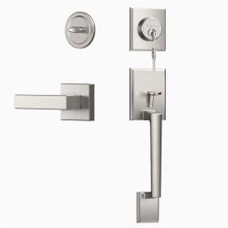 Kingforce Front Door Handle With Lock