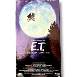 E.T The Extra Terrestrial (VHS)