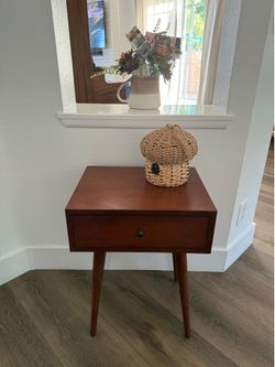 Mid century side table/ night stand