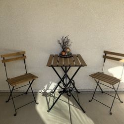IKEA Outdoor Table & Chair Set 