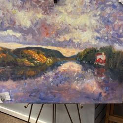 Delaware River Sonata Painting By Joshua Lance 