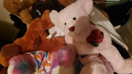 Stuffed animals 10 each or 2 for 15