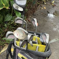 Golf Clubs With Tailor-Made Golf Bag Right Handed