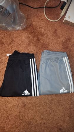 2 Adidas size medium track pants