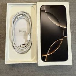 Apple iPhone 16 Pro Max  White Titanium
