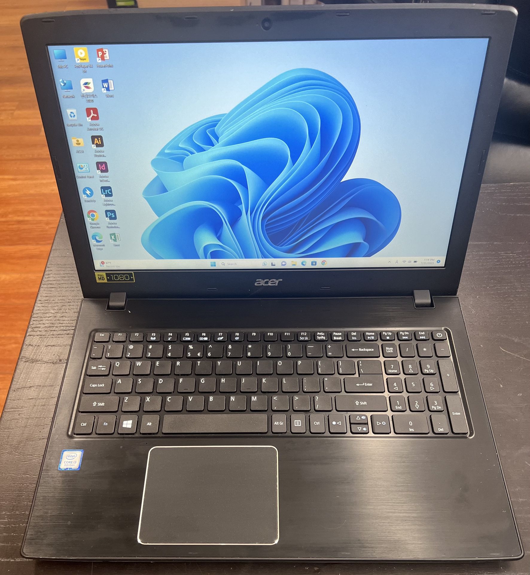 Used Acer Laptop (15.6 inch)