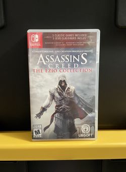 Assassin's Creed The Ezio Collection for Nintendo Switch video game console system lite oled 3 games AC assassins assassin