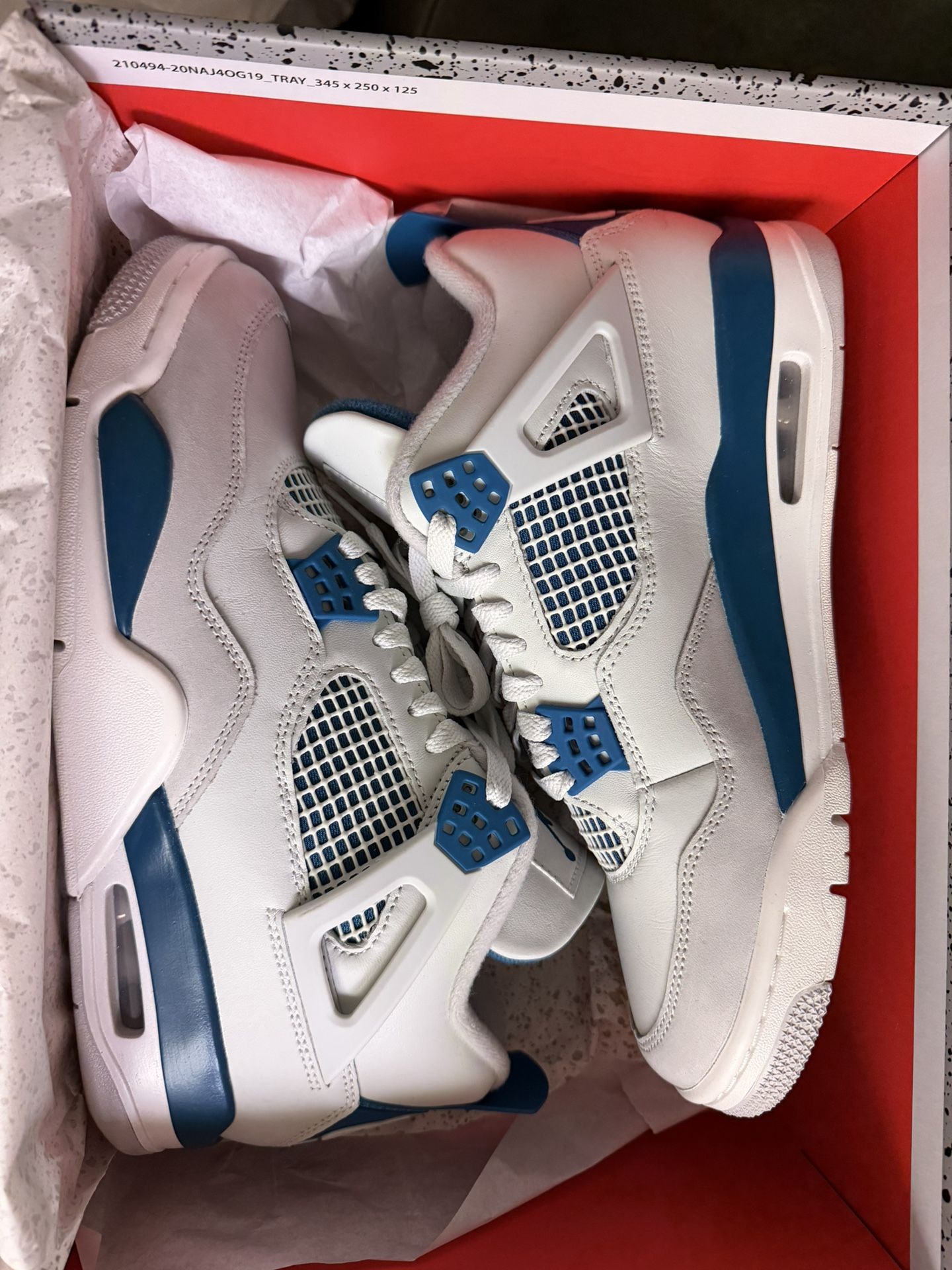 Jordan 4 Military Blue