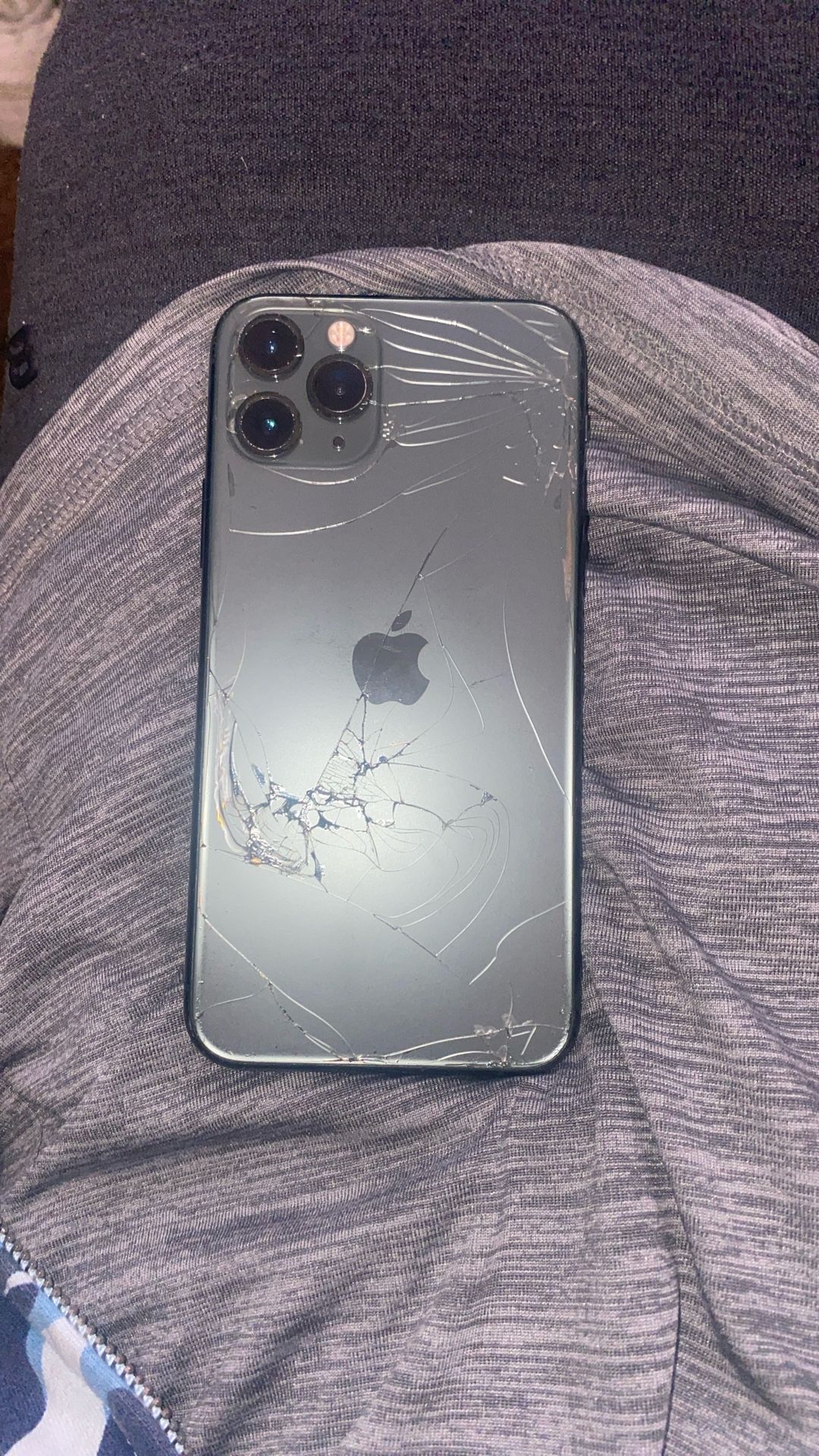 Parts iPhone 11 Pro 256gb Unlocked For Parts Only Broken Cracked On Front And Back