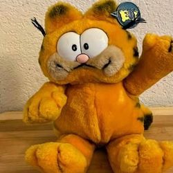 Vintage Garfield Plush Fun Farm Dakin Stuffed Animal Toy 13 “