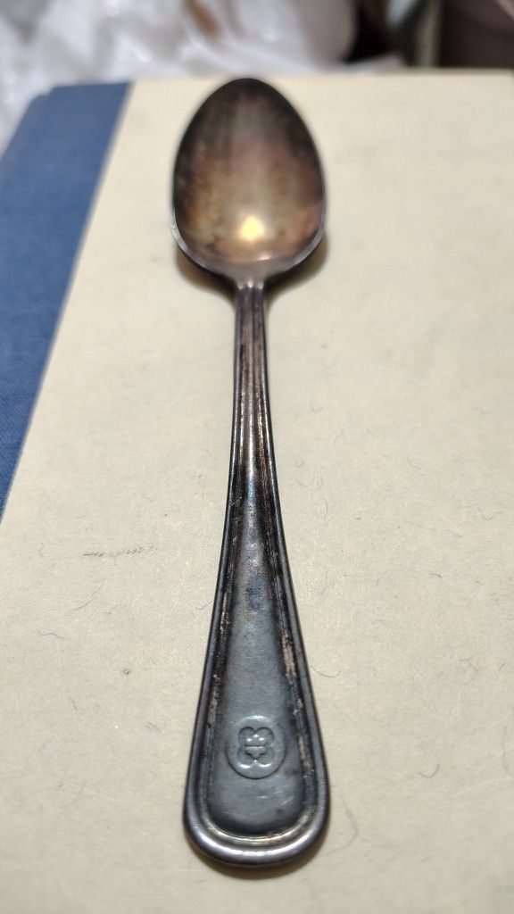 Vintage Silver Spoon From The Palmer House Hotel In Chicago
