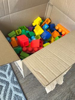 Box of Large legos