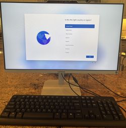 Lenovo A100 23.8” All-in-One Desktop — Intel N100, 8GB, 256GB SSD, Windows 11