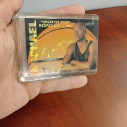 Michael Jordan Special Retirement Card 1/15,000 1993 -94 Great Condition 