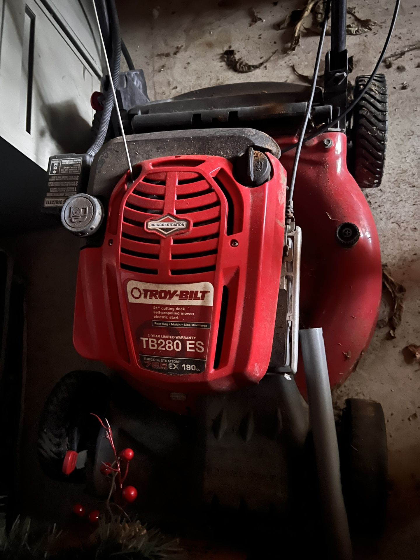 Troy Built TB 280 ES 180 CC Lawn Mower