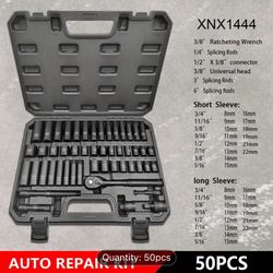 50pcs 3/8" Drive Socket Set 5,