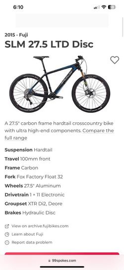 Fuji cheap slm 27.5